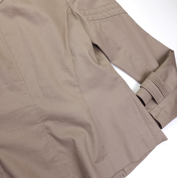 Trina Turk Tan Brown Blazer Sz 10 - Picture 3 of 15